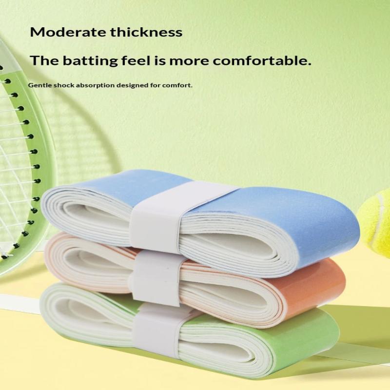 Badminton Racket - グラデーションカラー汗止めテニスラケットグリップテープ通気性滑り止めオーバーグリップバドミントンスポーツトレーニング用