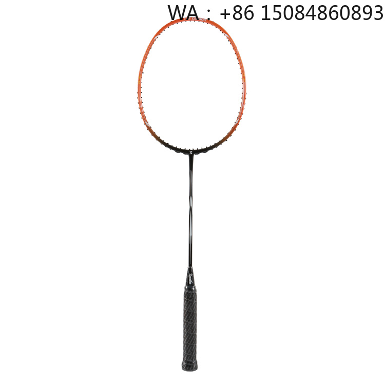 Badminton Racket - 低張力カーボンファイバー素材のバドミントンラケット、23ポンドのストリングデザイン、日常のアマチュアスポーツ向けの高性能で耐久性のあるフレーム