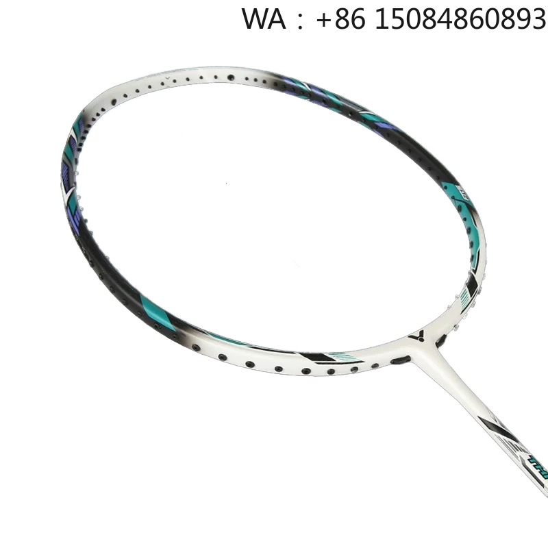 Badminton Racket - T46/T700フルカーボンファイバー素材のバドミントンラケット、4-5U軽量レベル、ソフトグラファイトフレーム、プロの攻撃的なプレー向け
