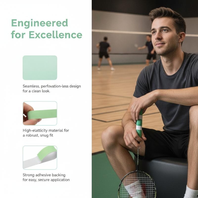 グラデーションカラースポーツオーバーグリップテープテニスオー - Badminton Racket のレビューと価格