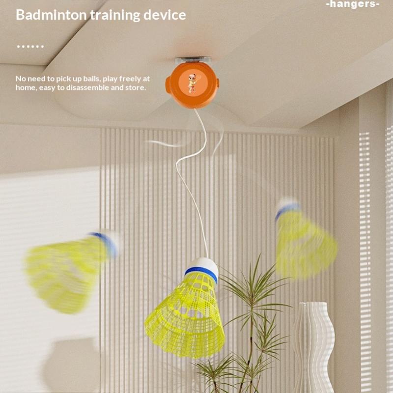 自動格納式バドミントントレーナー、ソロ練習用リバウンダー、調 - Badminton Single のレビューと価格