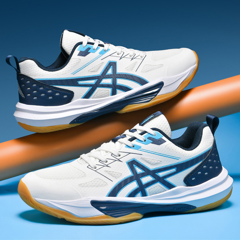 男性テニスシューズ通気性メッシュプロフェッショナル男性バドミ - Badminton Vs Tennis のレビューと価格