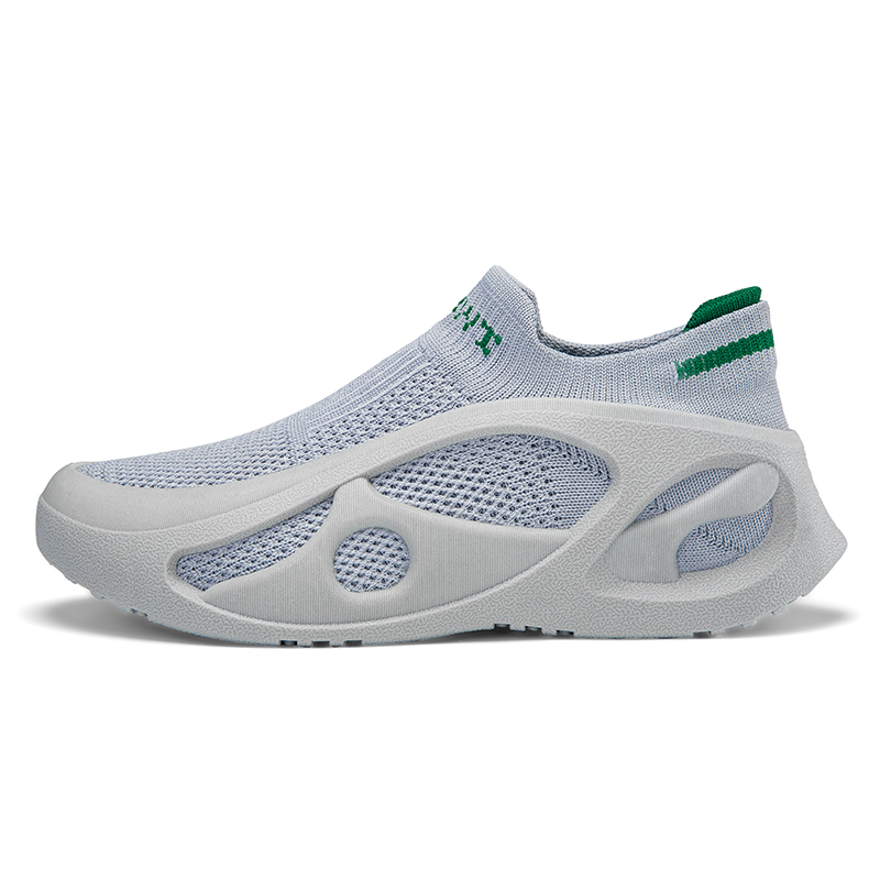 メンズランニングシューズ 薄いメッシュ 通気性 スリッポン  - Ankle Support Badminton のレビューと価格