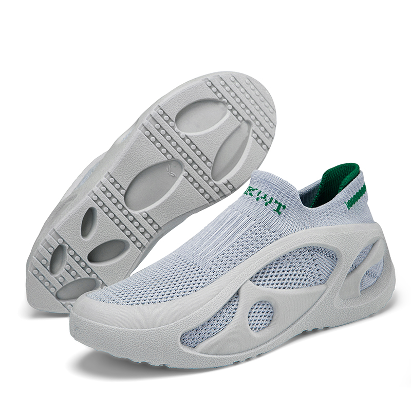 メンズランニングシューズ 薄いメッシュ 通気性 スリッポン  - Ankle Support Badminton のレビューと価格