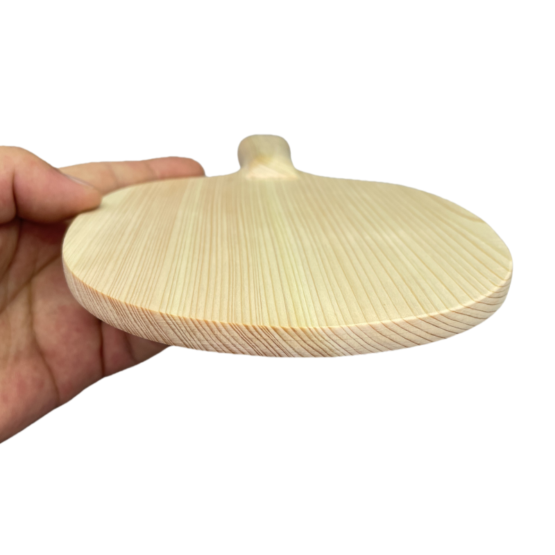 単層ヒノキ無垢材卓球ブレード 8mm ピンポンブレード FL - Badminton Single のレビューと価格
