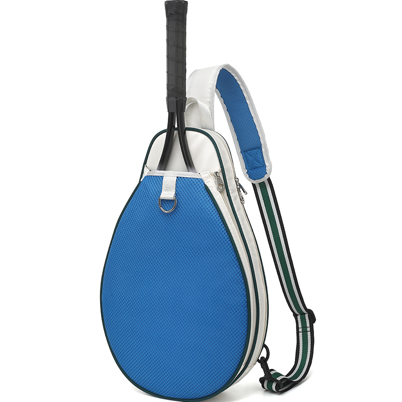 ポータブルテニスバッグバドミントンラケットバッグ大容量スポー - Badminton Vs Tennis のレビューと価格