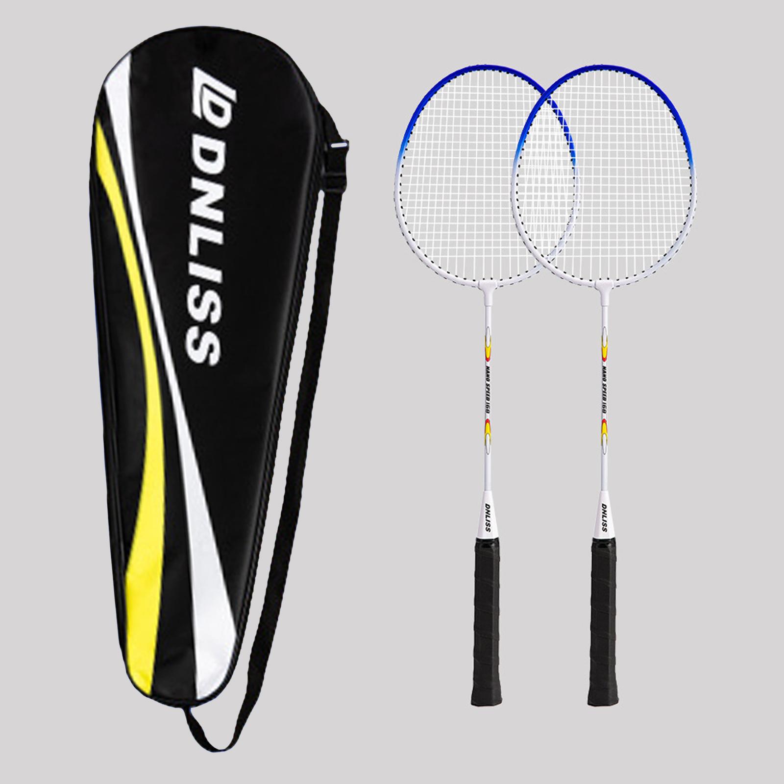 鉄合金バドミントンラケット ユース 大人用 ダブル耐久ラケッ - Badminton Youth のレビューと価格