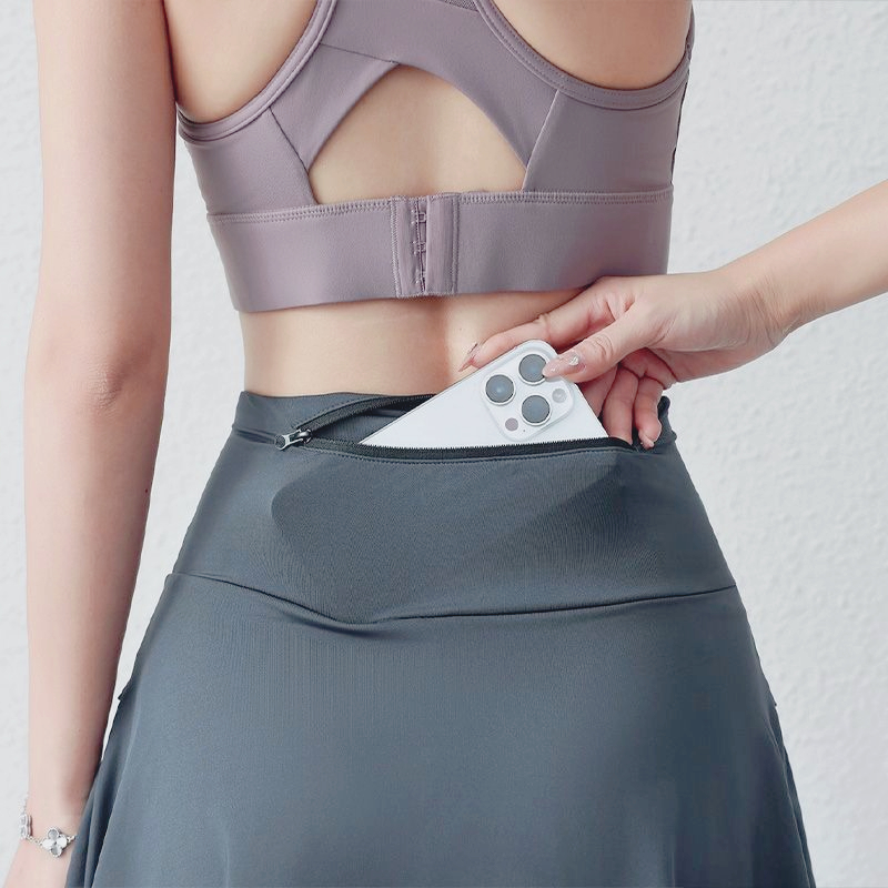インビジブルクロッチパンツ、フェイクツーピースヒップカバーヨ - Badminton Date のレビューと価格